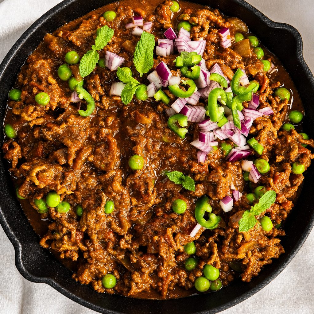 Beef curry.