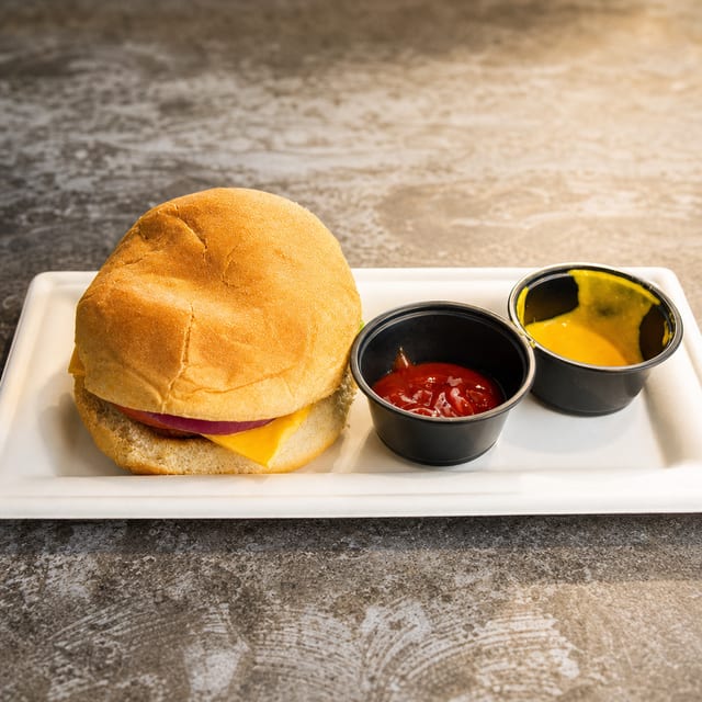 Spicy Veggie Burger.