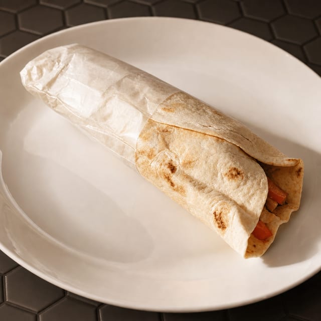 Grilled Chicken Tikka Wrap (Loaded & Fresh).